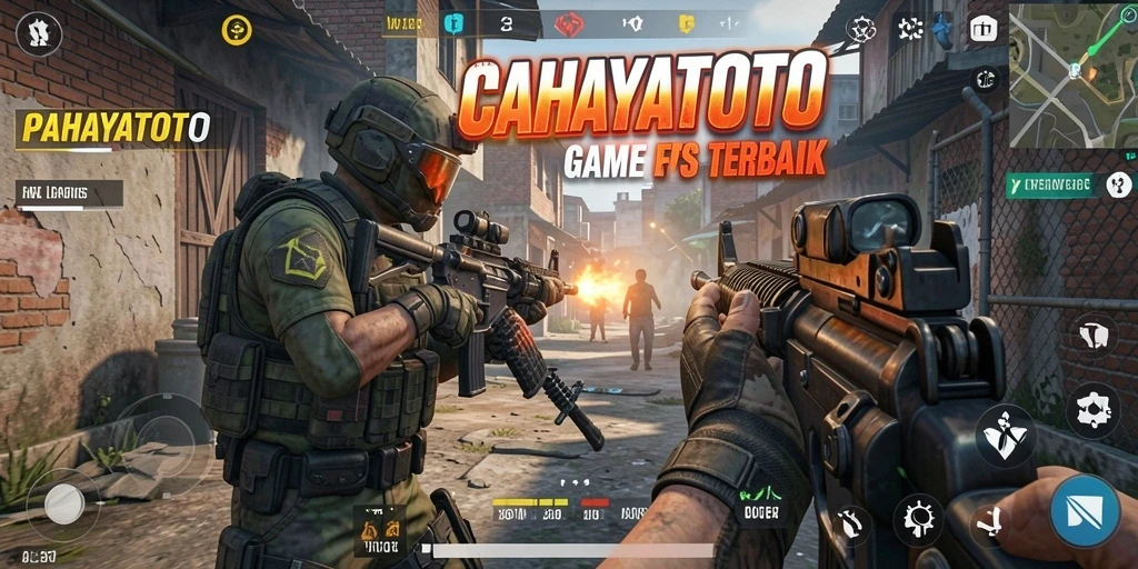 Tangkapan layar CAHAYATOTO menunjukkan aksi pertempuran yang mendebarkan dan grafis yang memukau.