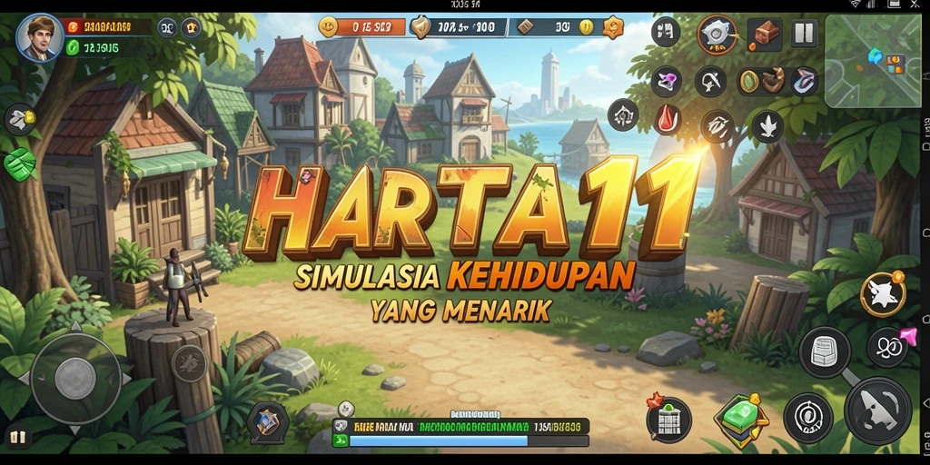 Tampilan gameplay HARTA11 yang menarik dan interaktif.
