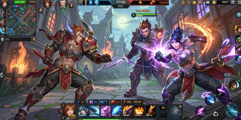 Tampilan gameplay LPO88 menakjubkan dan penuh aksi seru.