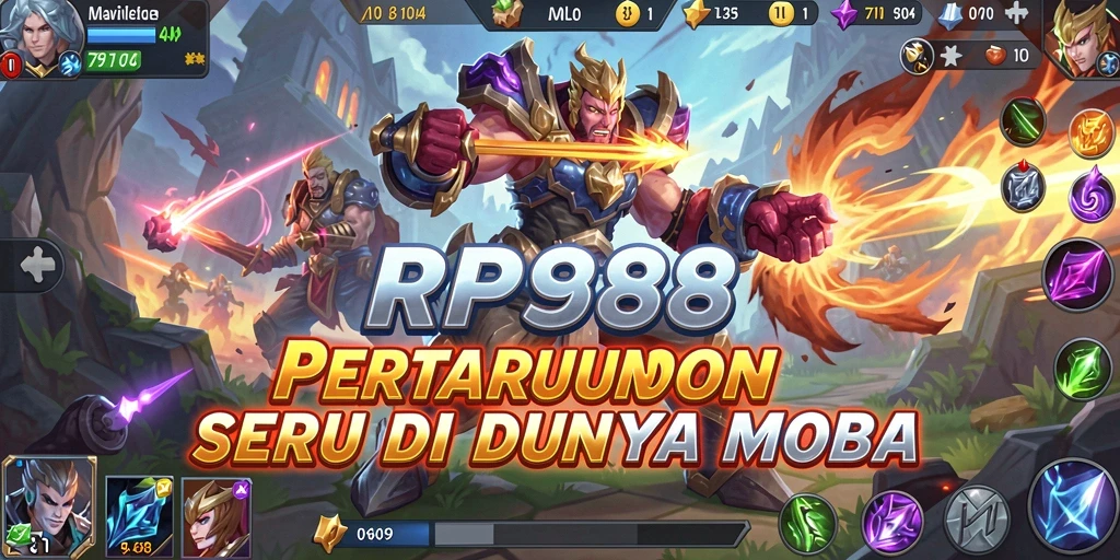 Gameplay seru dengan pertempuran strategis di RP888.